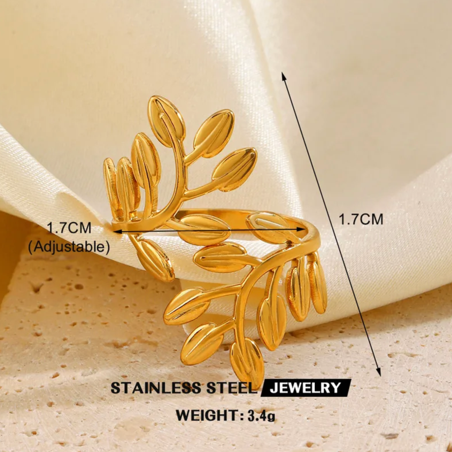 Leaf Cluster Ring