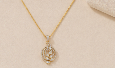 Layered Spiral Stone Necklace Set