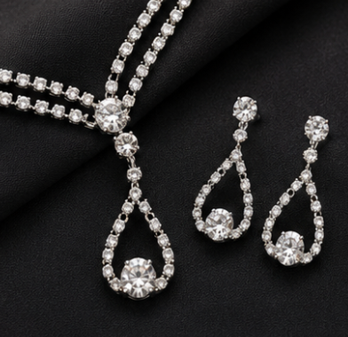 Midnight Radiance Teardrop Set
