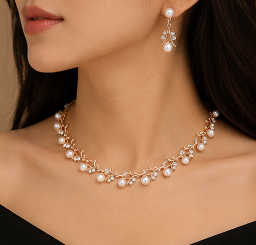 Enchanted Branch & Pearl Set