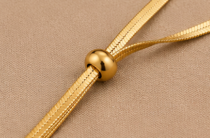 The Liquid Gold Layered Lariat