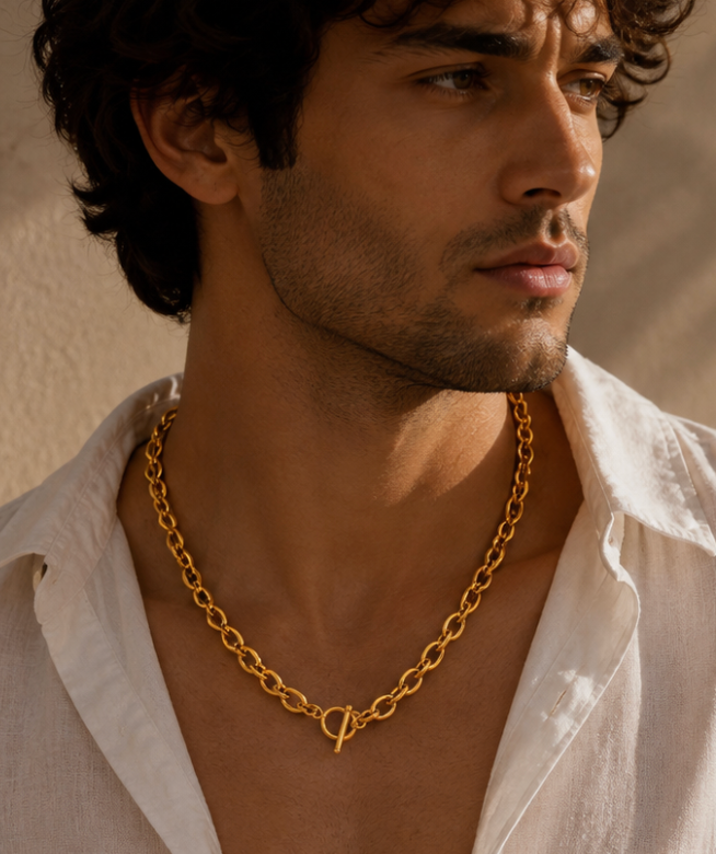 Unisex Toggle Lock Chain