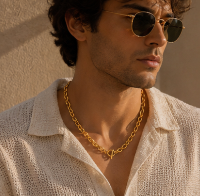 Unisex Toggle Lock Chain