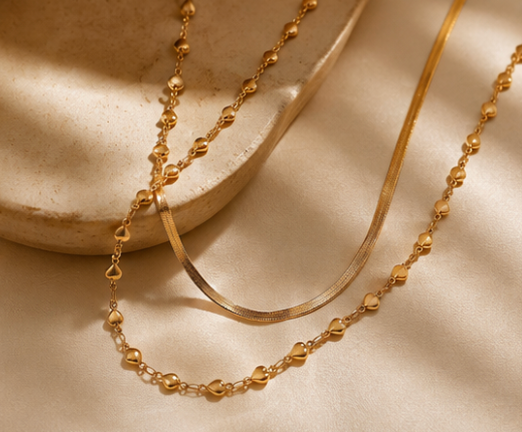 Whispering Hearts Necklace