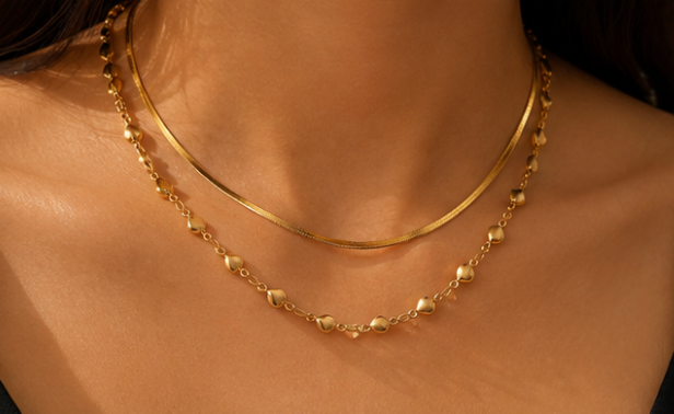 Whispering Hearts Necklace