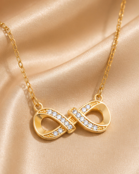 Infinity Zircon Necklace