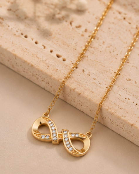 Infinity Zircon Necklace
