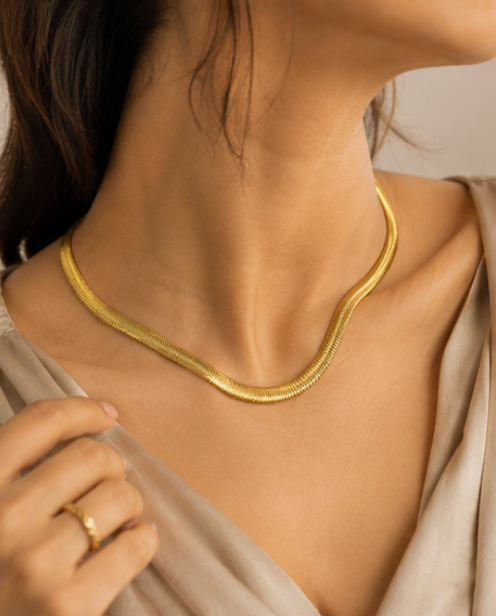 Gold Plated Snake Chain