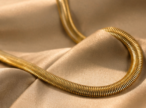 Gold Plated Snake Chain