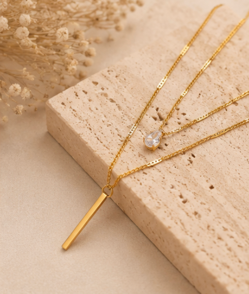 Tranquil Drizzle Necklace