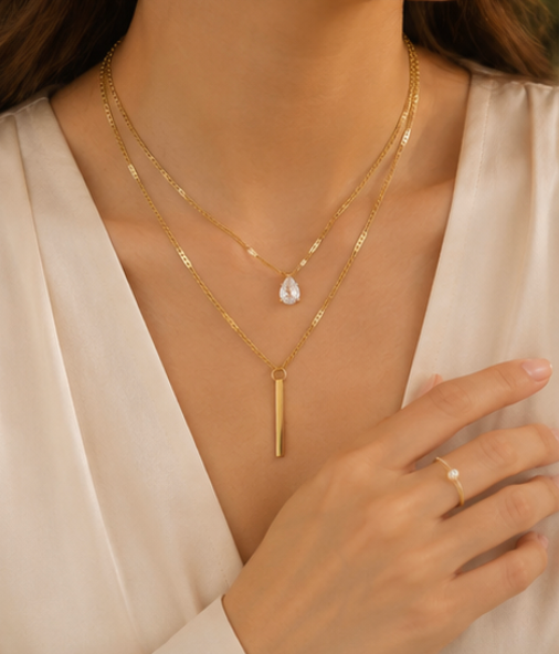 Tranquil Drizzle Necklace