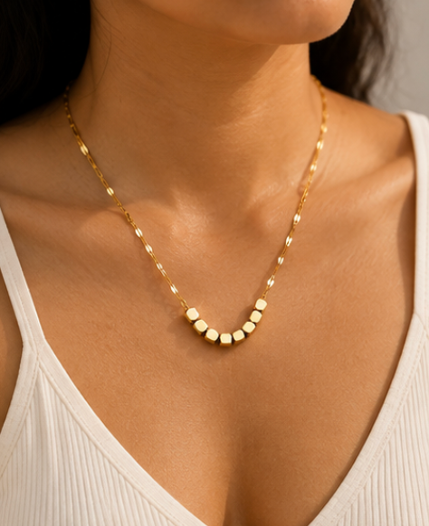 Auric Hexa Necklace