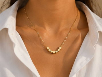 Auric Hexa Necklace