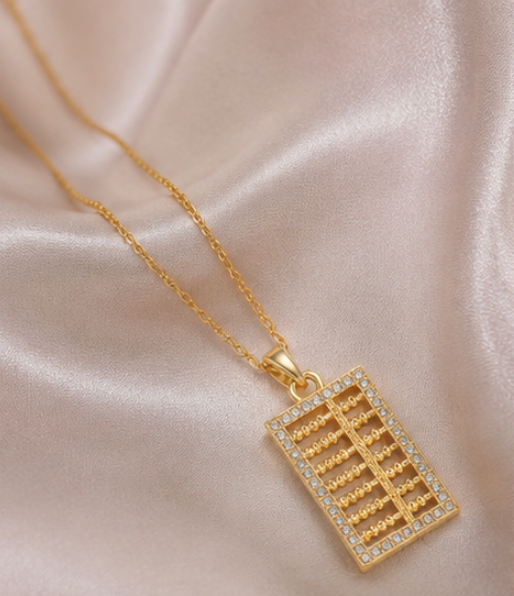 Abacus Necklace