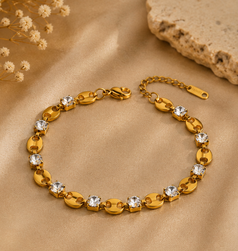 The Golden Coffee Bean Bracelet