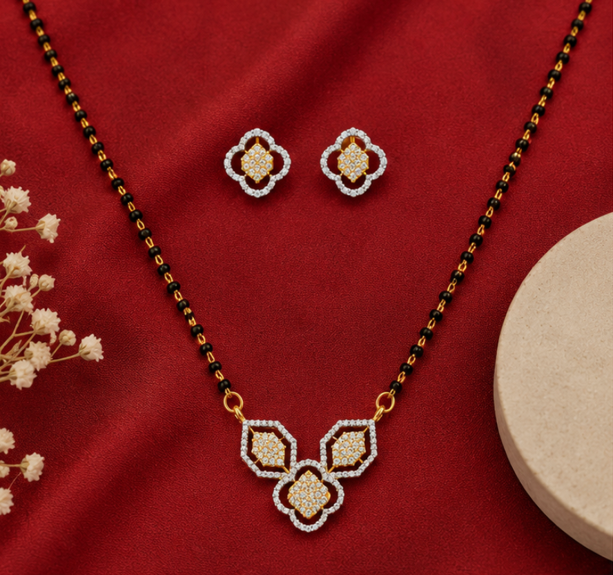 Royal Petal Luxe Mangalsutra Set