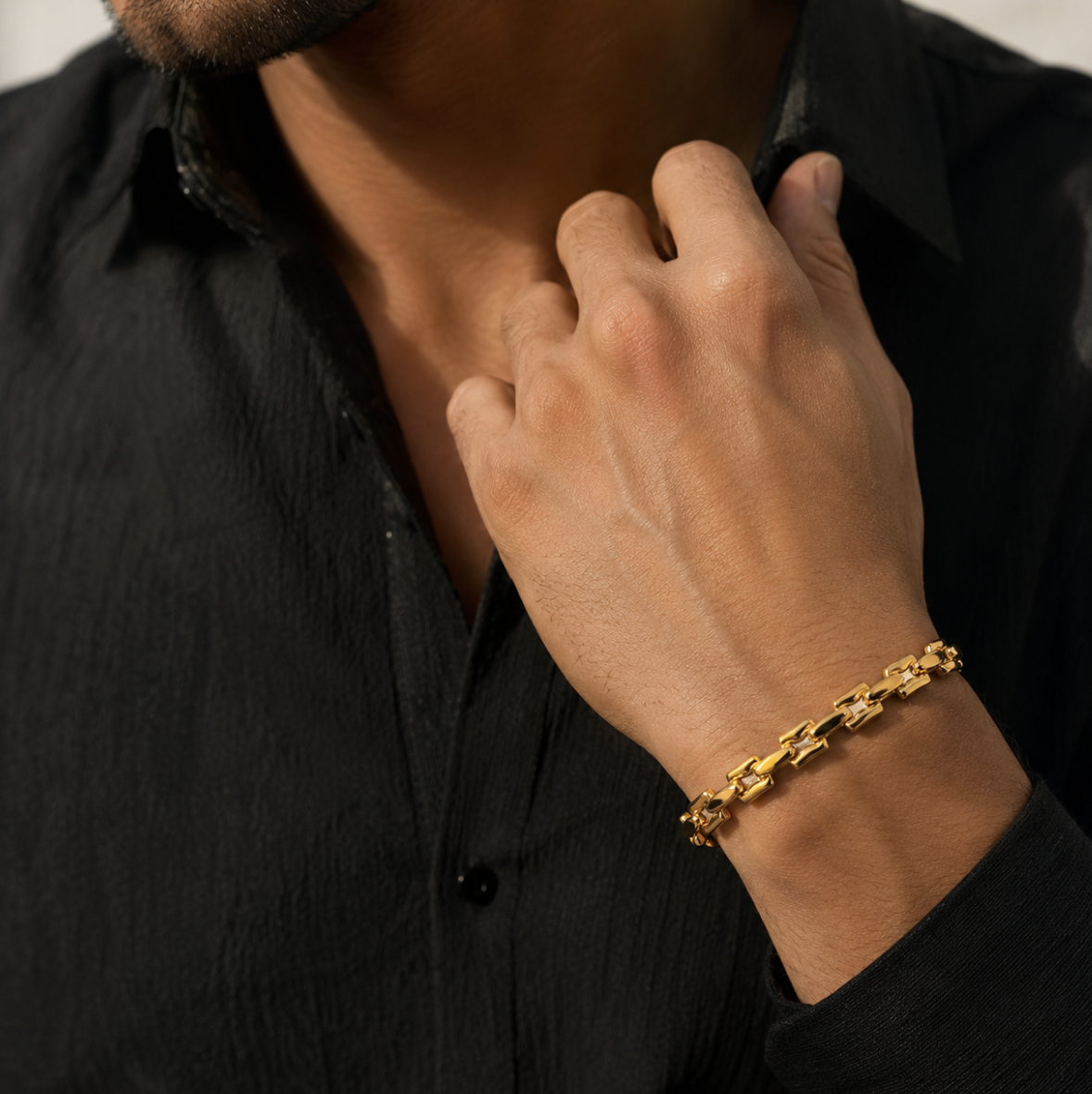 Contemporary Mariner Link Bracelet
