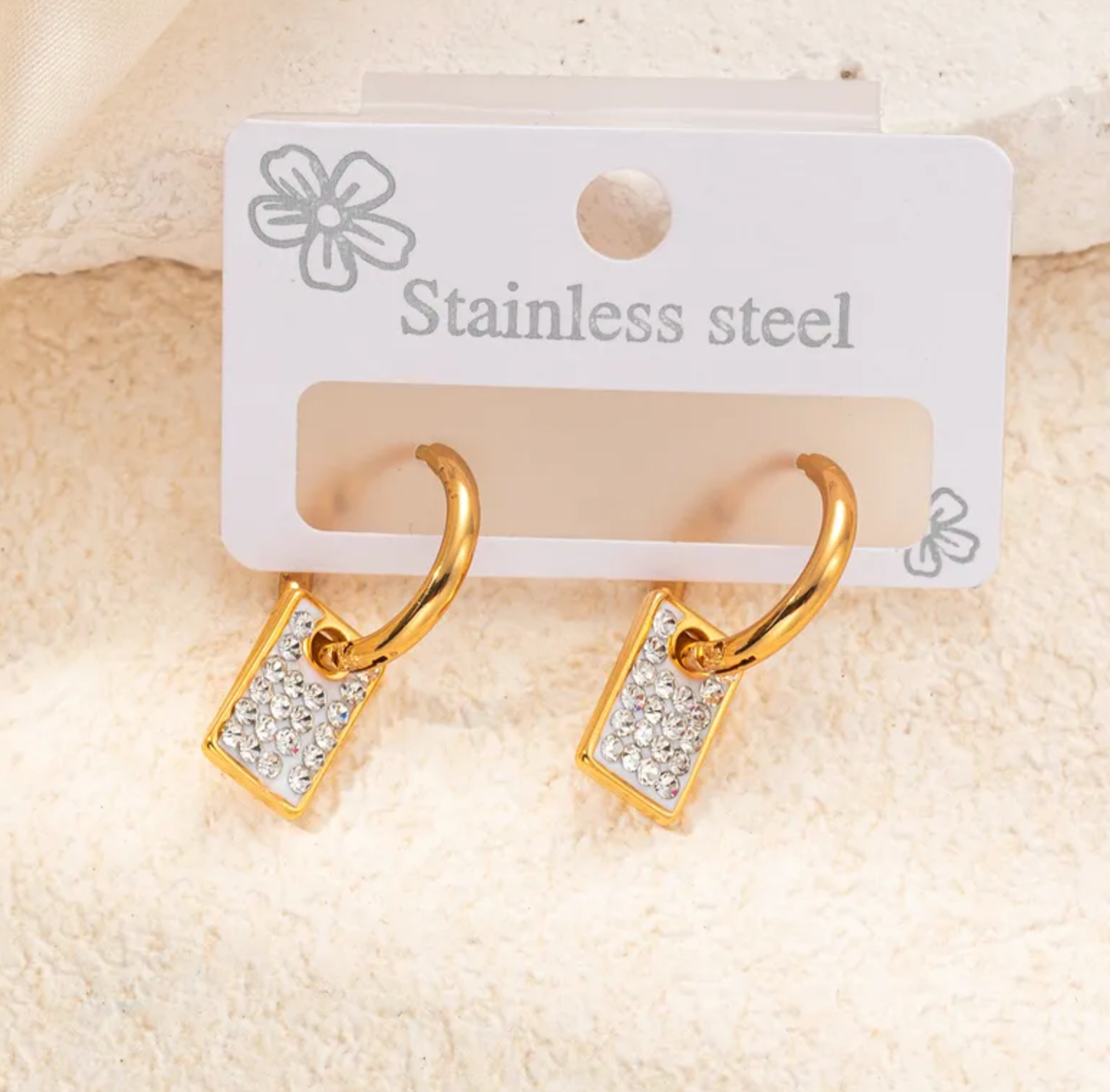 Shimmer Frame Hoops