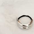 Silver C Hair Tie