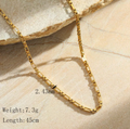 Sleek Rectangle Link Chain