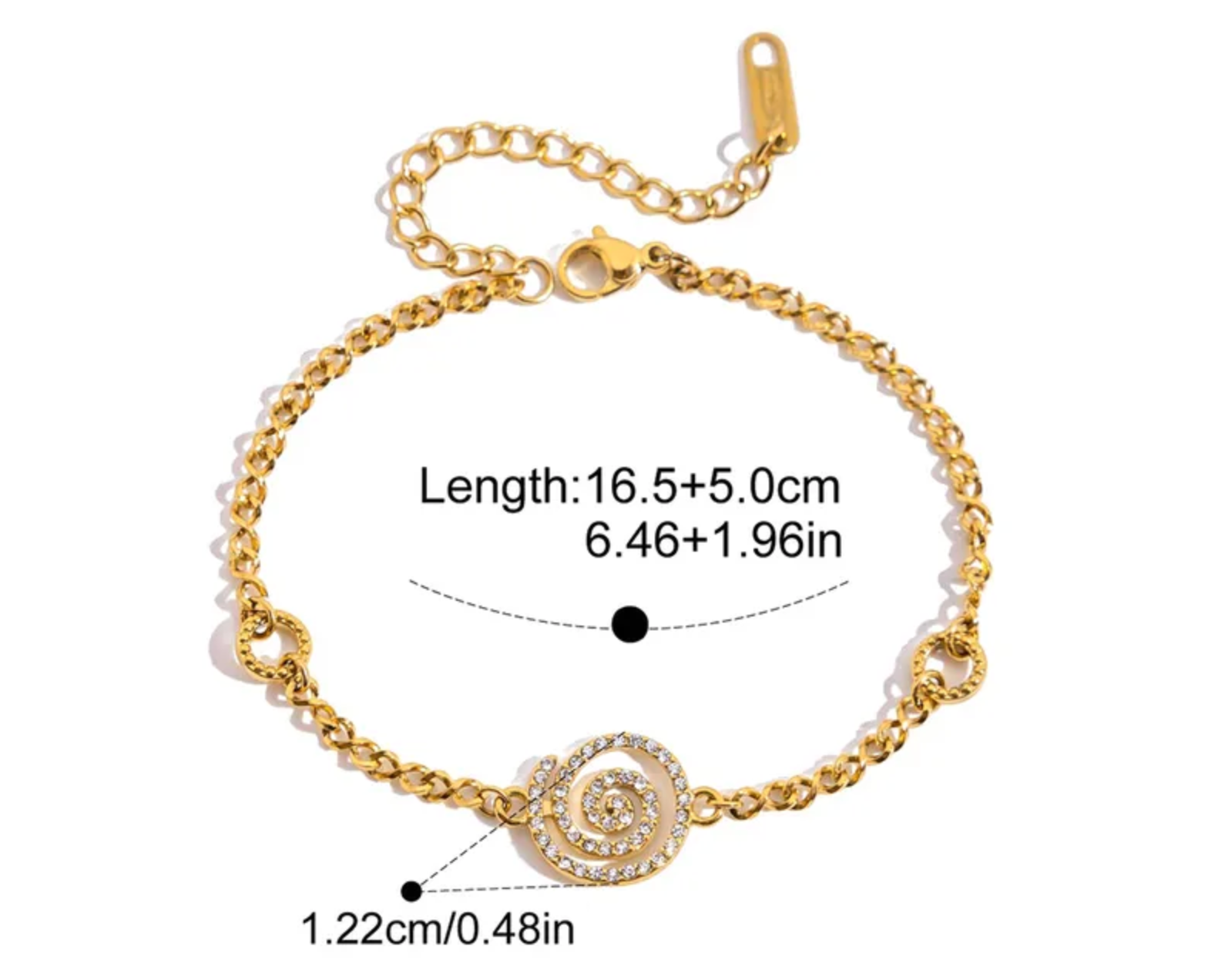 Starlight Swirl Bracelet