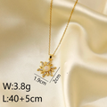Sun and Opal Necklace