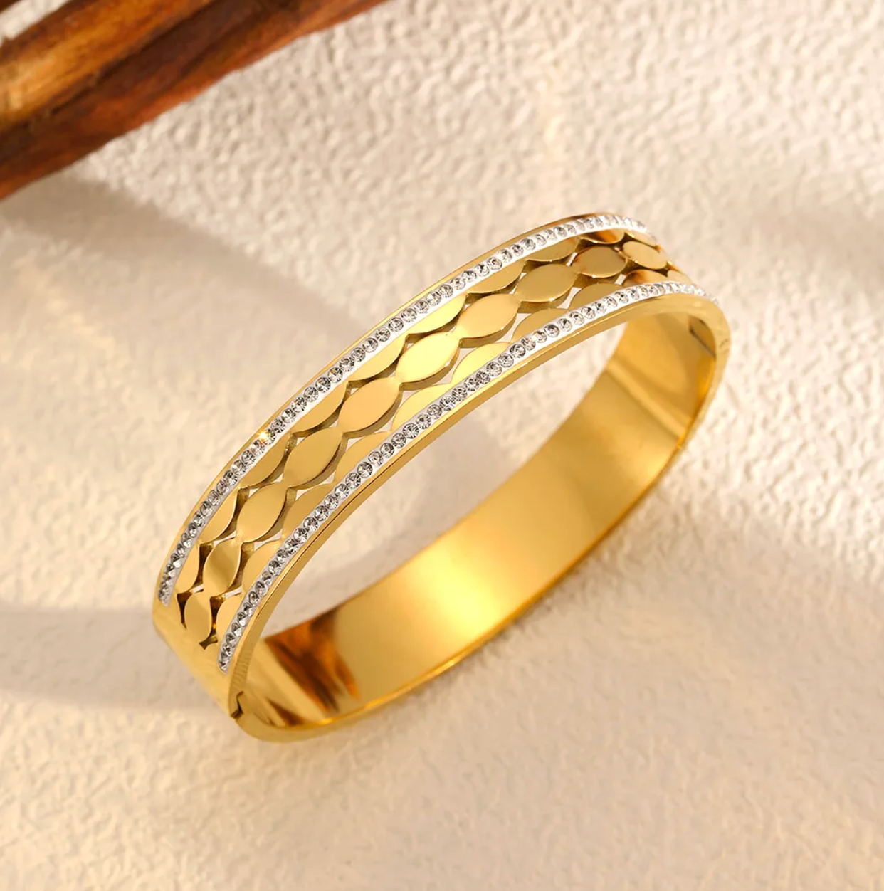 The Gilded Gaze Bangle