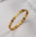 The Golden Bloom Bangle