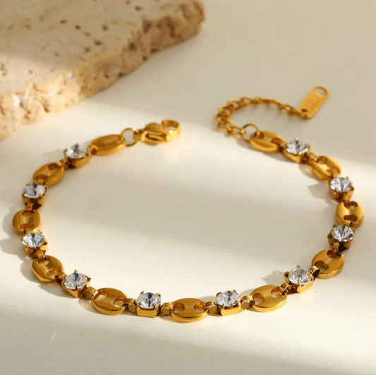 The Golden Coffee Bean Bracelet