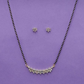 The Modern Baguette Mangalsutra Set
