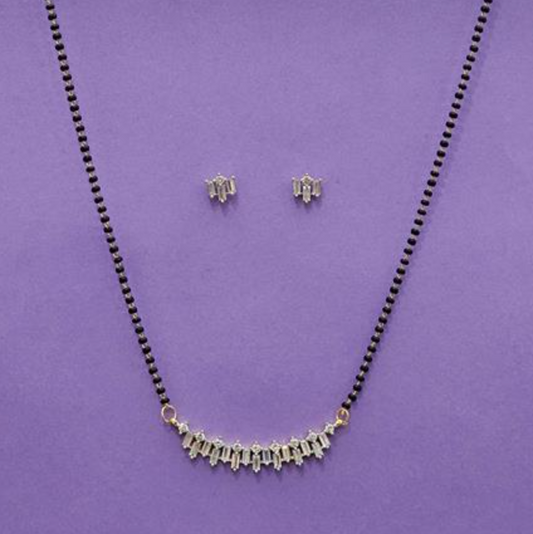 The Modern Baguette Mangalsutra Set
