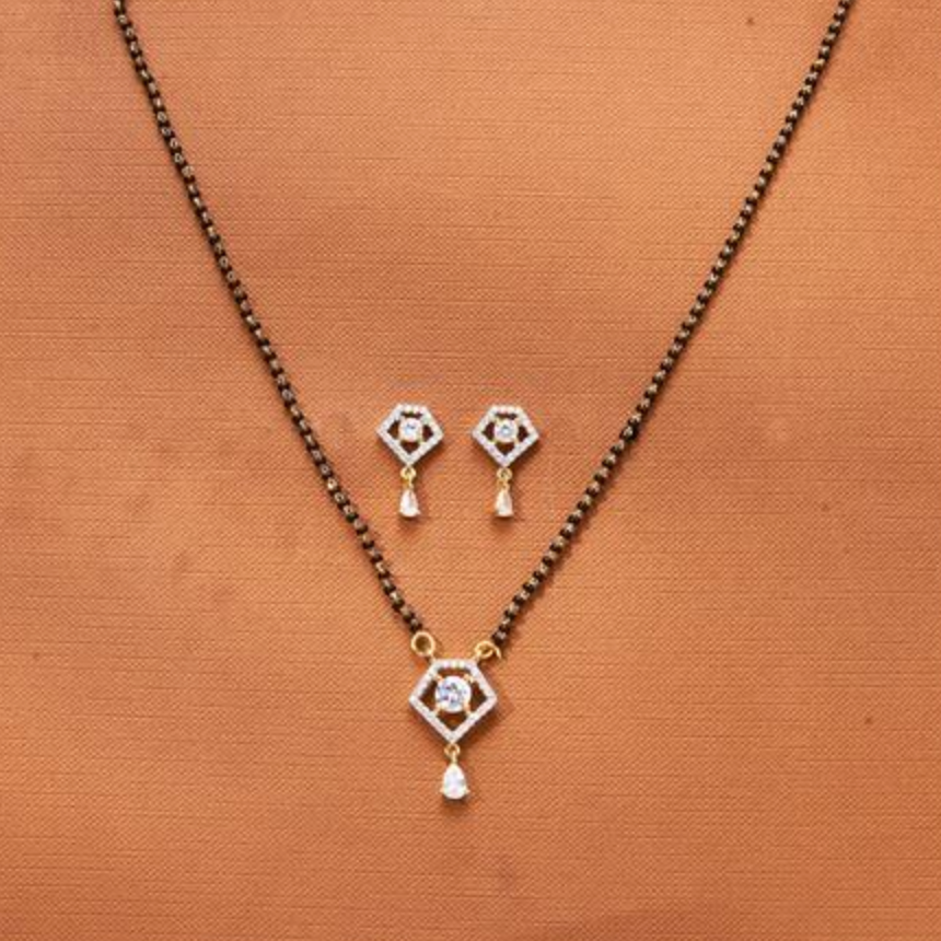The Modern Prism Mangalsutra Set