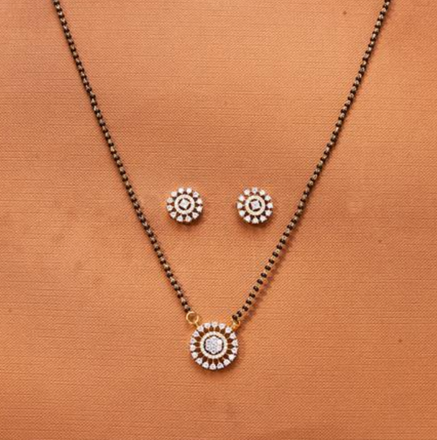 The Radiant Chakra Mangalsutra Set