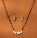 The Radiant Cube Mangalsutra Set