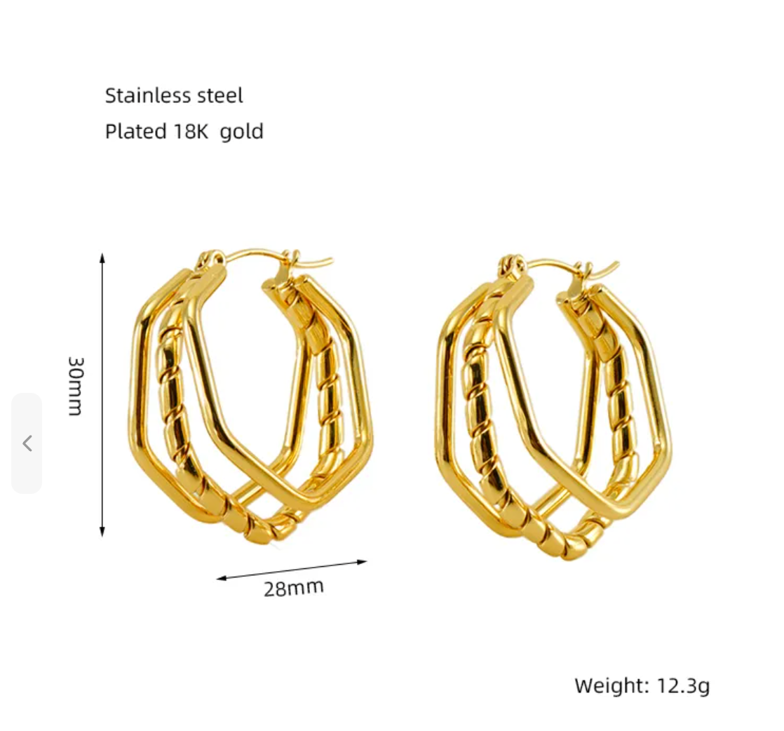 Three-Layered Hoops
