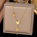 Trinity Flutter Necklace