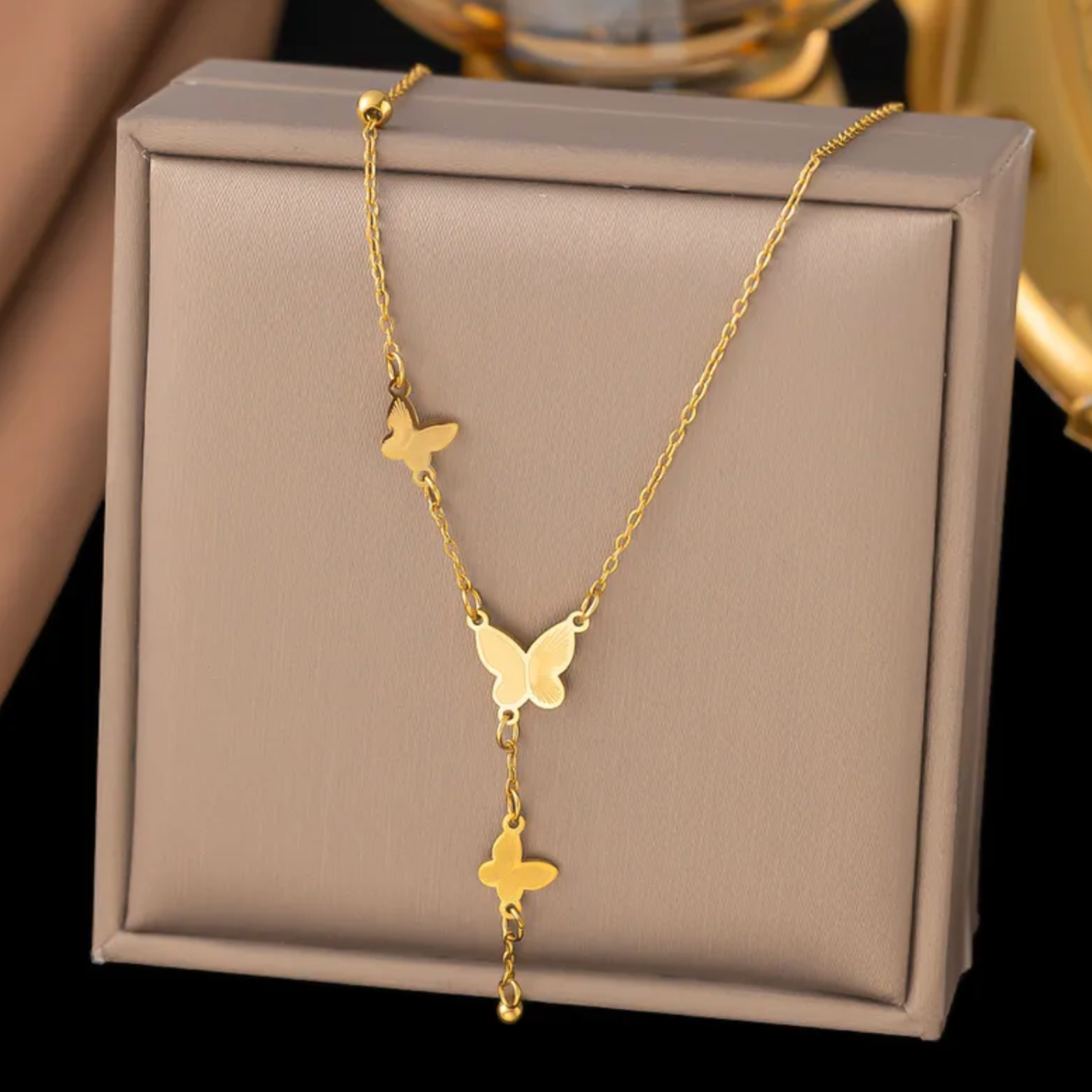 Trinity Flutter Necklace
