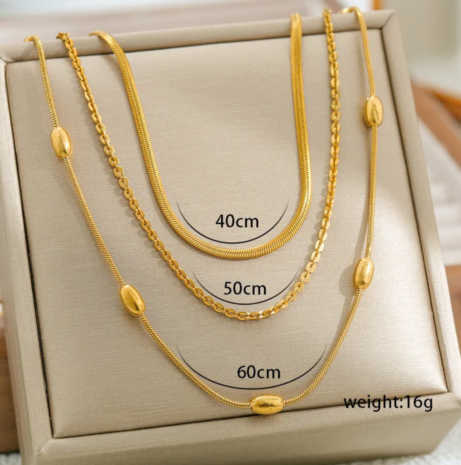 Trinity Luxe Necklace