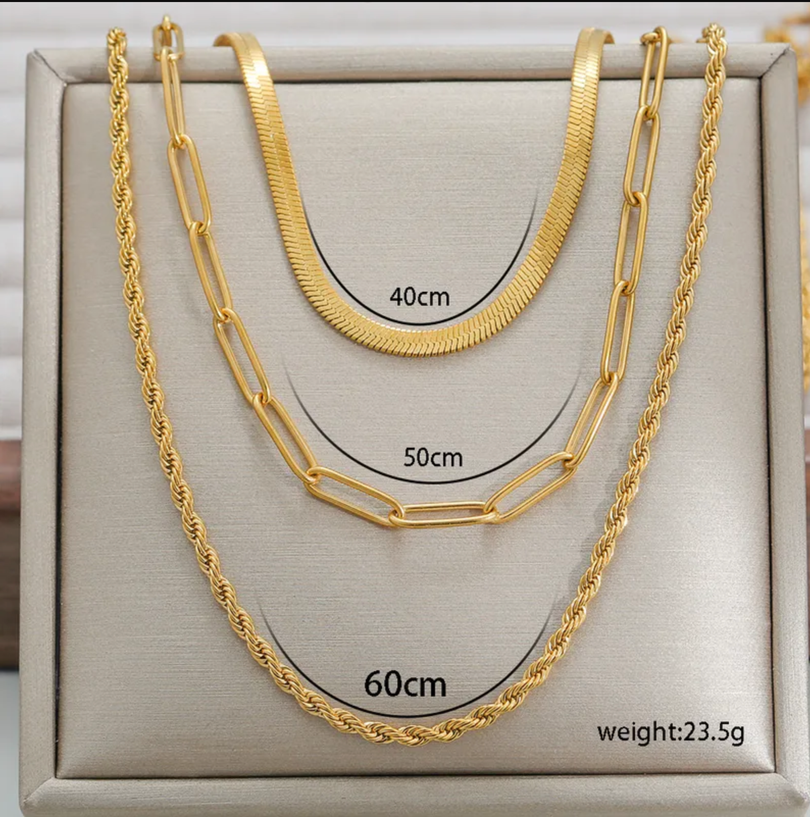 Variety Chain Layering Set